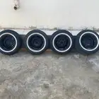 جنوط مرسيدس هايلوكس مع كفرات السعر 300