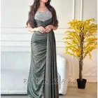 فستان اخضر مقاس 14 لبس 4 ساعات