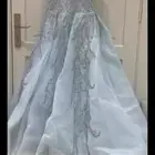 فستان ملكه شبه جديد لبسه واحده فقط مقاس 6متوسط