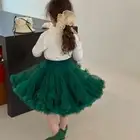 تنورة توتو خضراء