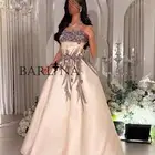 فستان سهرة جديد لبس مره وحده ويوجد اكمام
