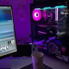 مبرد مائي nzxt 360mm وكيس كورسير و ماوس لوجيتك سوبر لايت 1