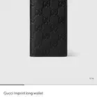 Gucci long wallet