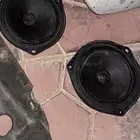 سماعتين جنز 750 واط وسماعتين يارس 24 وكاله