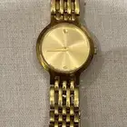 Movado watch ساعة موفادو مطلية بالذهب