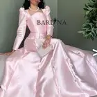فستان وردي لبسة مره واحدة