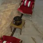 مدخل مرايه و جلسه كرسيين وطاوله