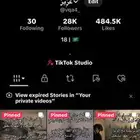 حساب تيك 28 الف متابع عرب