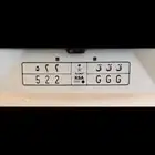 لوحة مميزة ق ق ق 522