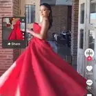 فستان ملكة تصميم المصممة وعد العقيلي