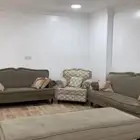 كنب نظيف جدا 5 قطع وركسي فردي جانبي بيع مستعجل ب 600