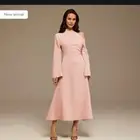 فستان وردي من الينا جديد ما استخدم