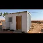 للبيع دكة 4 في 6 حديد متين وبركس غرفة حارس