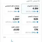للبيع حساب تيك توك