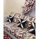 كنب 9 مقاعد نظيف مع الستاره