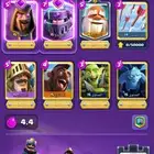 حساب كلاش رويال لفل 62