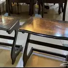 طاولتين خشب