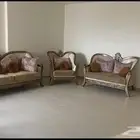 طقم كنب نظيف