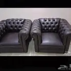 كنب مكتبي جلد جديد
