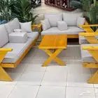 جلسات خارجية حدائق جلسة حوش شاليهات