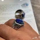 خواتم قطع فنيه حجر الابس لازولي