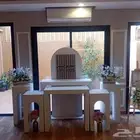 مدخل استقبال ابيض للايجار