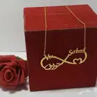 سلاسل باسمك واسم من تحب مطلي