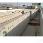 للبيع بسعر مخفض مجاري مياة صبة للحدائق