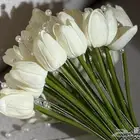 مسكة ورد توليب مع كريستال