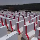 حواجز خرسانية ومناهل وجميع الاعمال الخرسانية