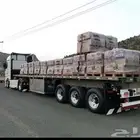 (خدمات لوجستيه)تريله لنقل وترحيل البضائع