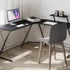 طاولة بحرف L سهلة التركيب