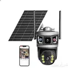 كاميرا مراقبة بالطاقة الشمسية وبدقة 6MP واتصال لاسلكي 4G