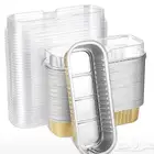 علب قصدير قابله للحراره مع أغطيه بلاستيك العدد600 علبه