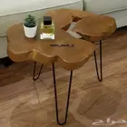 طاولات خشب طبيعي ..