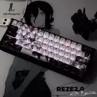 كيبورد REZE   أنمي على كل ضغطة