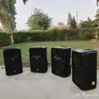 تأجير وبيع سستم صوت سماعات rcvومايكات شور