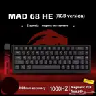 كيبورد مغناطيسي ( mad 68 he RGB)