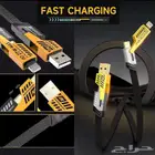 شاحن ايفون يدعم الشحن السريع وضد القطع ضمان سنه