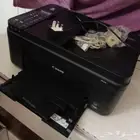 طابعة canon جديدة لايوجد اعطال استخدام مرتين فقط