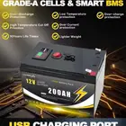 بطارية ليثيوم 200 أمبير - 12 فولت