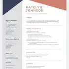 تصميم سيرة ذاتية احترافية CV