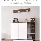 تصفية على طاولة ويط وركن قهوة