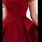 فستان عنابي
