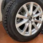 2 جنوط وكاله مع كفرات جديده مازدا 6 مقاس 17
