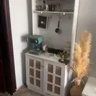 دولاب كافي وكنب مريح وجديد بخامه ممتازه