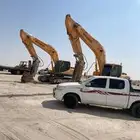 يوجد لدينا معدات ثقيل الاجار يوجد رمل طين بسكورس