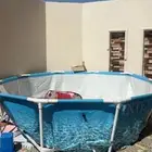 مسبح شبه جديد استخدام بسيط