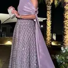 فستان سهره المصممه الكويتية اسماء البادي