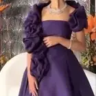 فستان شبه جديد مقاس لارج
